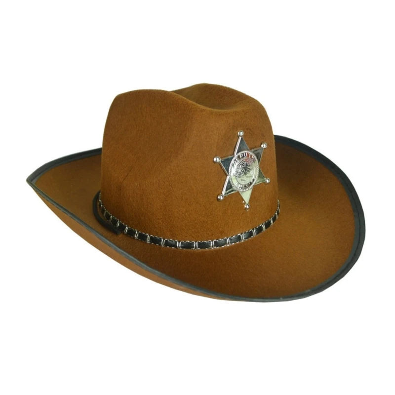 Star Badge Cowgirl Hat