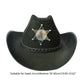 Star Badge Cowgirl Hat