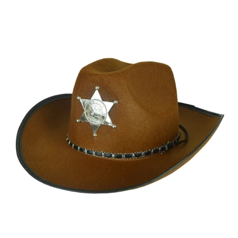 Star Badge Cowgirl Hat