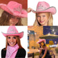 Pink Cowgirl Hat + Tiara & Feathers [BEST SELLERS]