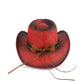 Red Hollow Western Cowgirl hat