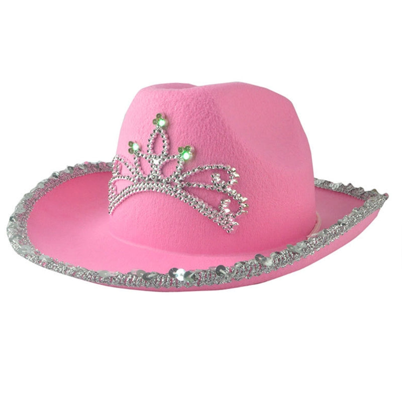 Pink Kids Cowgirl Hat